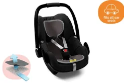 AeroMoov AirLayer Forra 3D para Cadeira Auto (Grupo 0) - Cinza Escuro