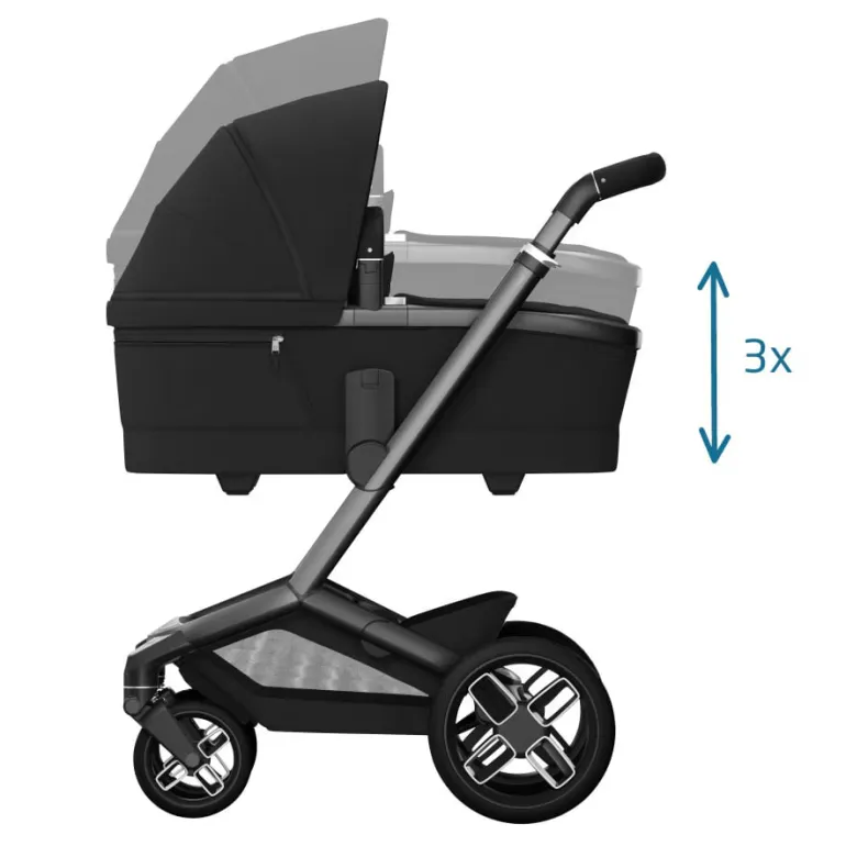 Alcofa Fame da Maxi-Cosi - Dos 0 aos 6 meses - Twillic Black