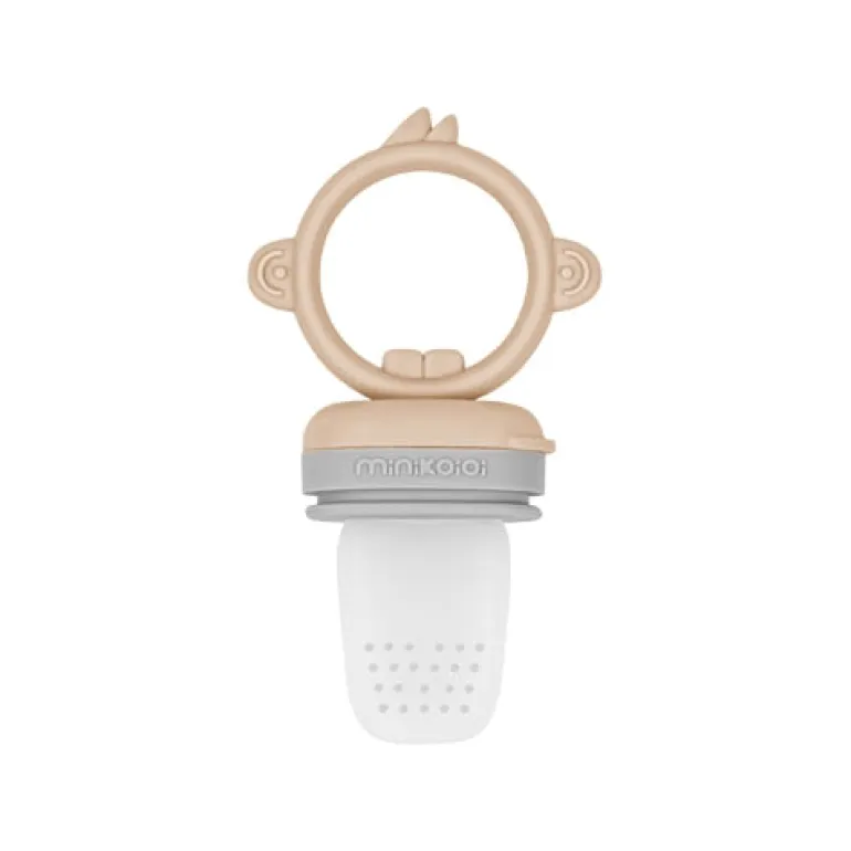 Alimentador Anti-Asfixia Pulps - Bubble Beige/Powder Grey