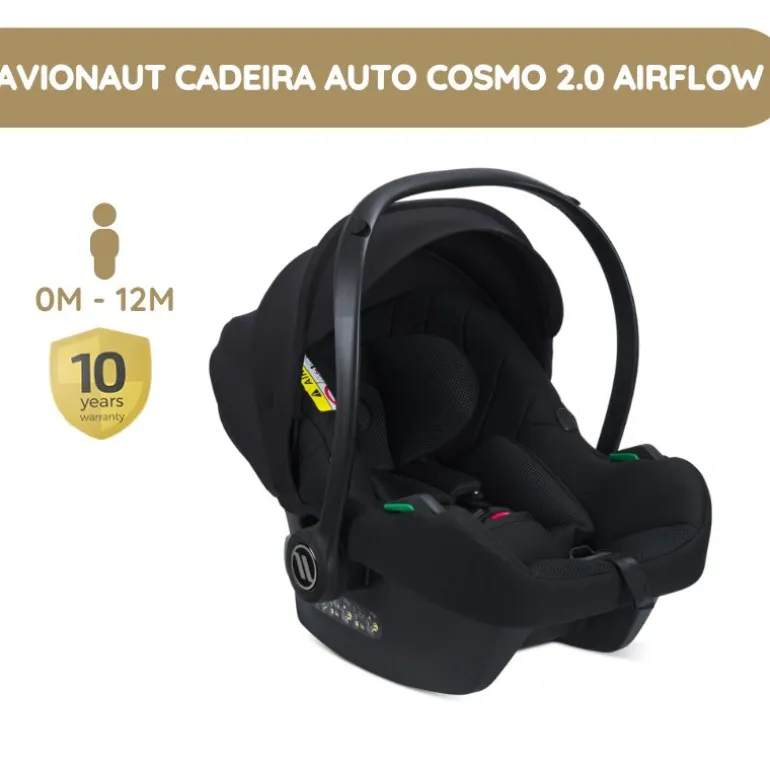 Avionaut Cadeira Auto Cosmo 2.0 AirFlow - Black