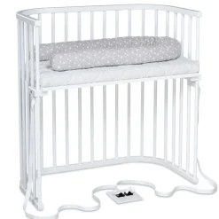 Babybay Cama Co-Sleep Boxspring - lacado branco