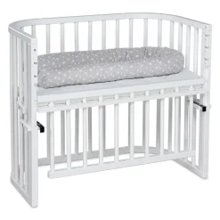 Babybay Cama Co-Sleep Maxi Comfort Plus - lacado branco