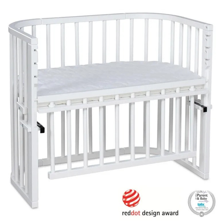 Babybay Cama Co-Sleep Maxi Comfort Plus - lacado branco
