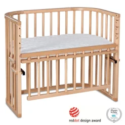 Babybay Cama Co-Sleep Maxi Comfort Plus - lacado natural