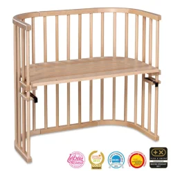 Babybay Cama Co-Sleep Original - lacado natural