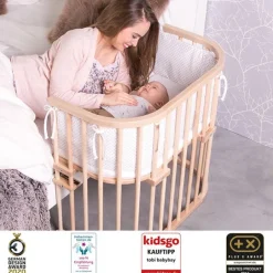 Babybay Cama Co-Sleep Original - natural sem tratamento