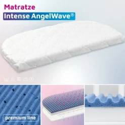 Babybay Colchão Intense AngelWave® para modelo Maxi, Boxspring e Comfort Plus