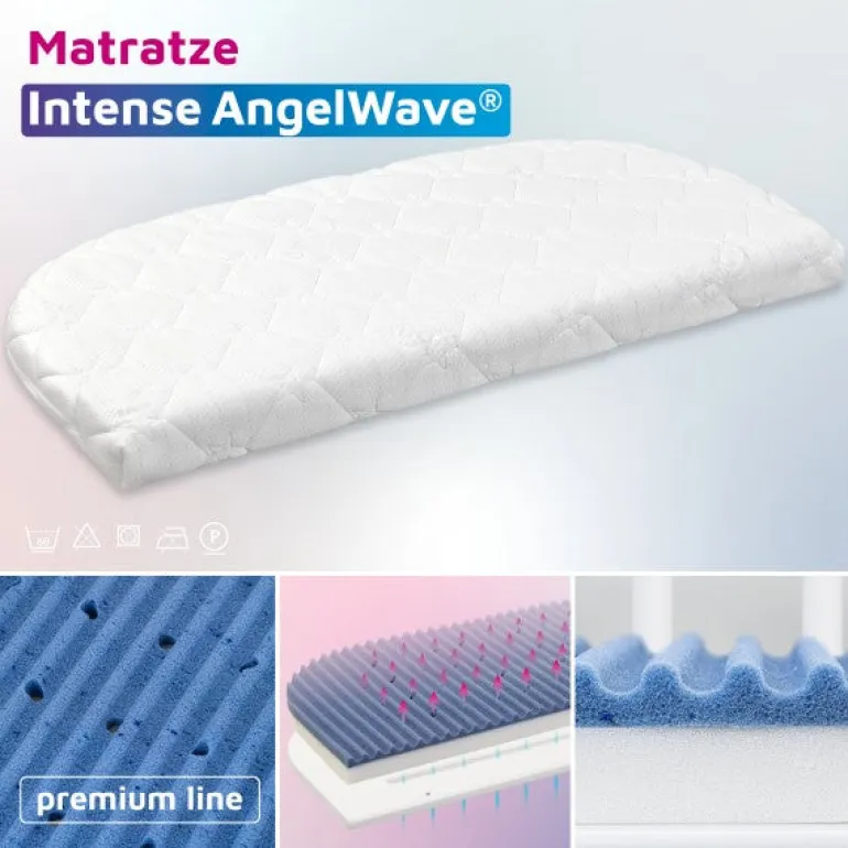 Babybay Colchão Intense AngelWave® para modelo Maxi, Boxspring e Comfort Plus