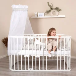 Babybay Dossel - cinza estrelas brancas