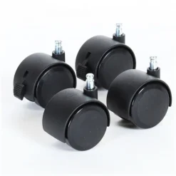 Babybay Jogo de Rodas Parquet para todos los modelos - negro