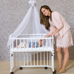 Babybay Jogo de Rodas Parquet para todos los modelos - negro