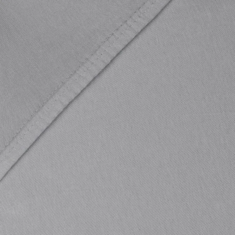 Babybay Lençol Ajustável Jersey Deluxe para modelo Original - cinza