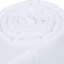 Babybay Protetor de Grades Algodão Orgânico para Maxi, Boxspring, Comfort e Comfort Plus - branco