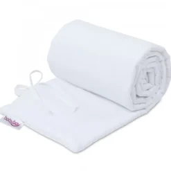 Babybay Protetor de Grades Algodão Orgânico para modelo Original - branco