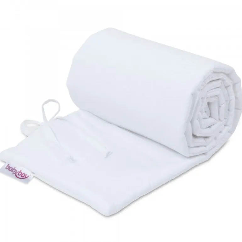 Babybay Protetor de Grades Algodão Orgânico para modelo Original - branco