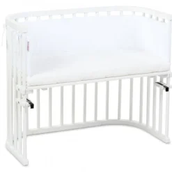 Babybay Protetor de Grades Algodão Orgânico para modelo Original - branco