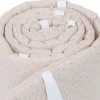 Babybay Protetor de Grades Algodão Orgânico Royal para Maxi, Boxspring, Comfort e Comfort Plus - beige
