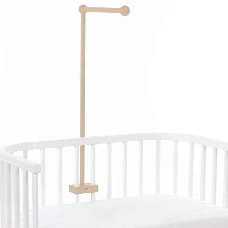 Babybay Suporte para Mobile para todos os modelos c/ barras redondas - lacado natural