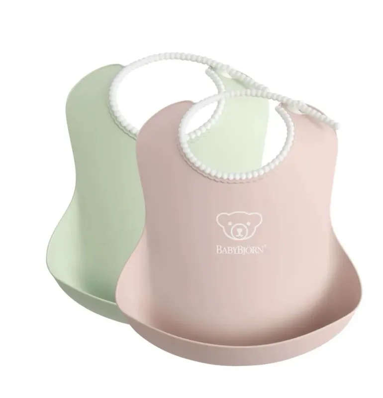 BabyBjorn Babete (2 und.) - Verde Pastel/Rosa pastel