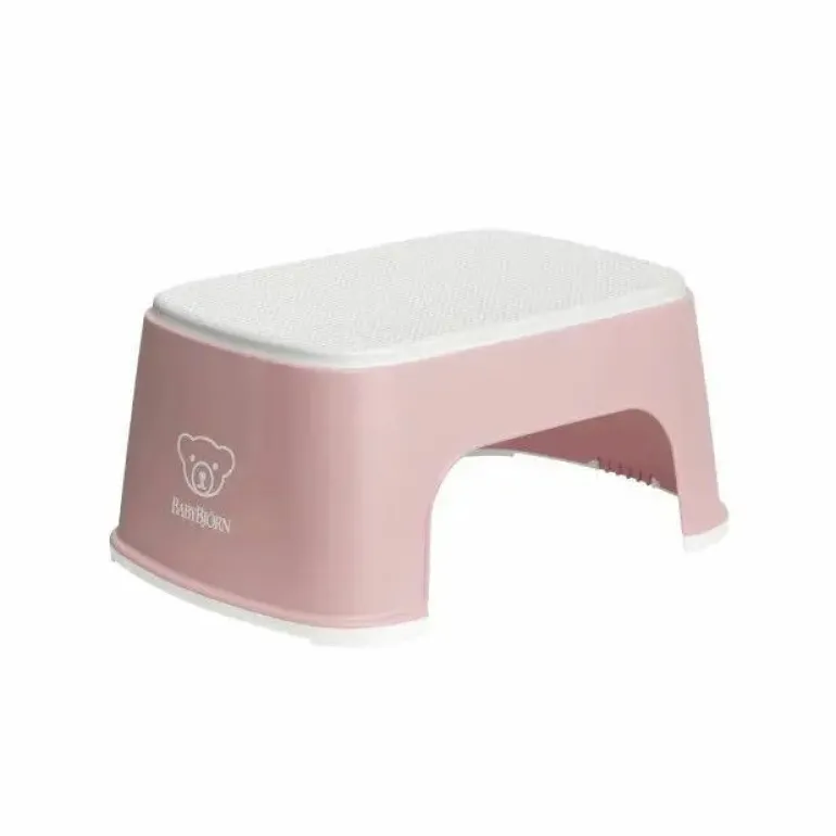 BabyBjorn Banco Estável - Rosa Pastel/Blanco