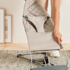 BabyBjorn Espreguiçadeira Bliss Woven Classic - Gris Arena