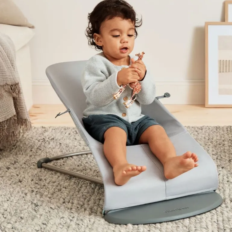 BabyBjorn Espreguiçadeira Bliss 3D Jersey - Light Gris