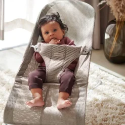 BabyBjorn Espreguiçadeira Bliss Mesh - Gris Arena
