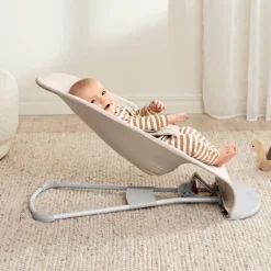 BabyBjorn Espreguiçadeira Bliss Woven Melange - Beige Claro