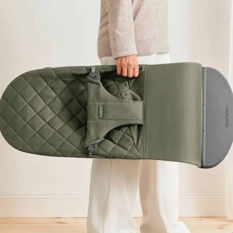BabyBjorn Espreguiçadeira Bliss Woven Classic - Verde Oscuro