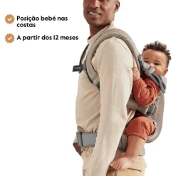 Babybjorn Mochila Porta Bebé Harmony - Azul Marino Mesh