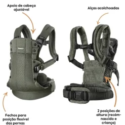 Babybjorn Mochila Porta Bebé Harmony - Rosa Palo Mesh
