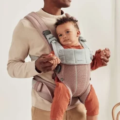Babybjorn Mochila Porta Bebé Harmony - Rosa Palo Mesh