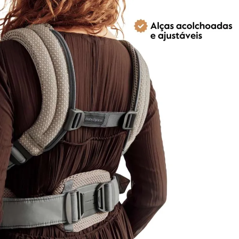 Babybjorn Mochila Porta Bebé Harmony - Negro Mesh