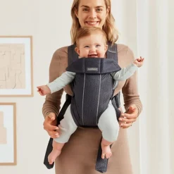 BabyBjorn Mochila Porta Bebé Mini Mesh - Antracita