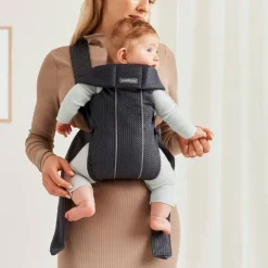 BabyBjorn Mochila Porta Bebé Mini Mesh - Antracita