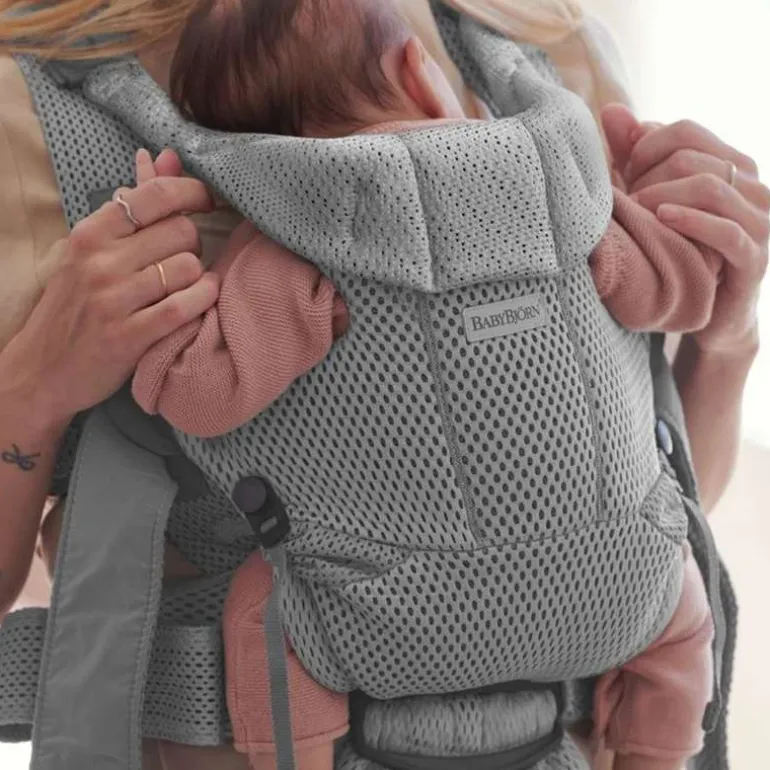 BabyBjorn Mochila Porta Bebé Move Mesh - Grey