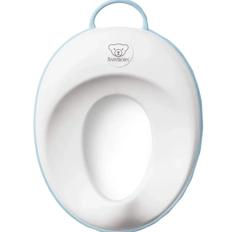 BabyBjorn Redutor de Sanita - Blanco/Turquesa