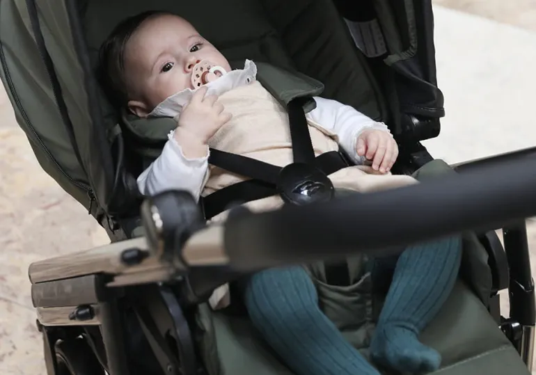 Bebecar Carrinho de Passeio Duo Wei - Fumé Rosa/KO330