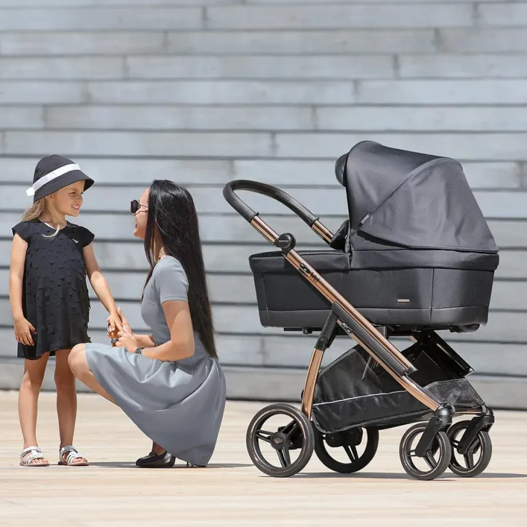 Bebecar Carrinho de Passeio Duo Wei - Fumé Rosa/KO330