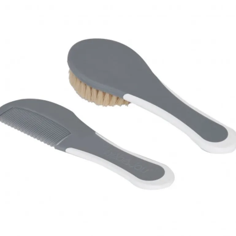 Bebejou Conjunto de Pente e Escova - Griffin Grey