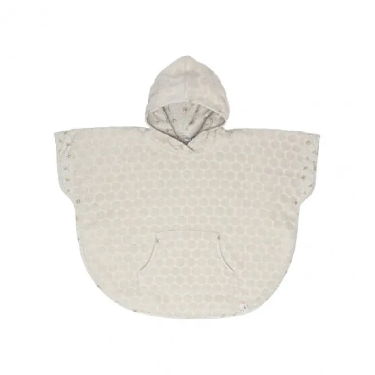 Bebejou Poncho - Cinza Claro