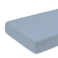 Bemini Lençol de Berço 40x90cm - Stone Blue