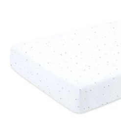 Bemini Lençol de Cama 70x140cm - Little stars print ecru