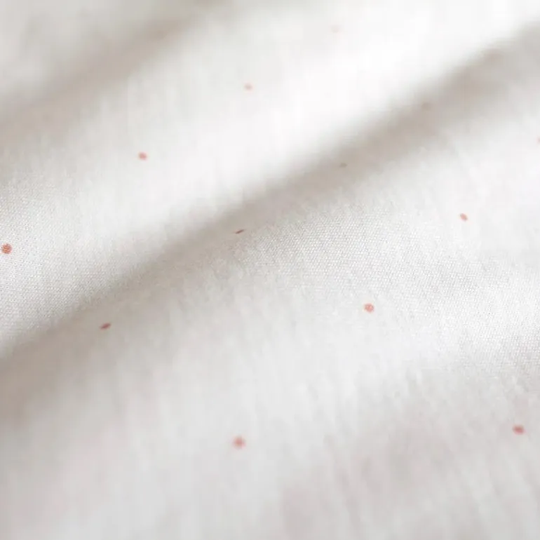 Bemini Lençol de Cama 70x140cm - Small dot print ecru