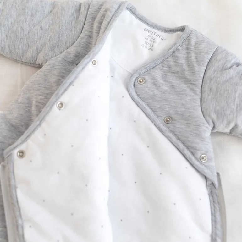 Bemini Saco de Dormir 0-1m (tog 3) - Mix grey