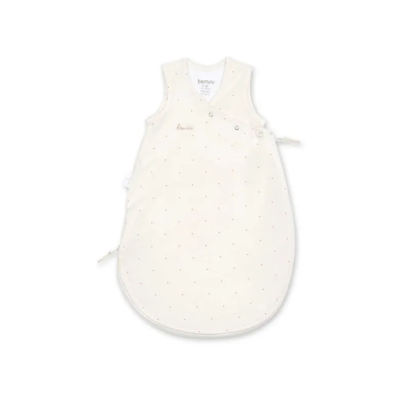 Bemini Saco de Dormir 0-1m (tog 0.5) - Small dot print ecru