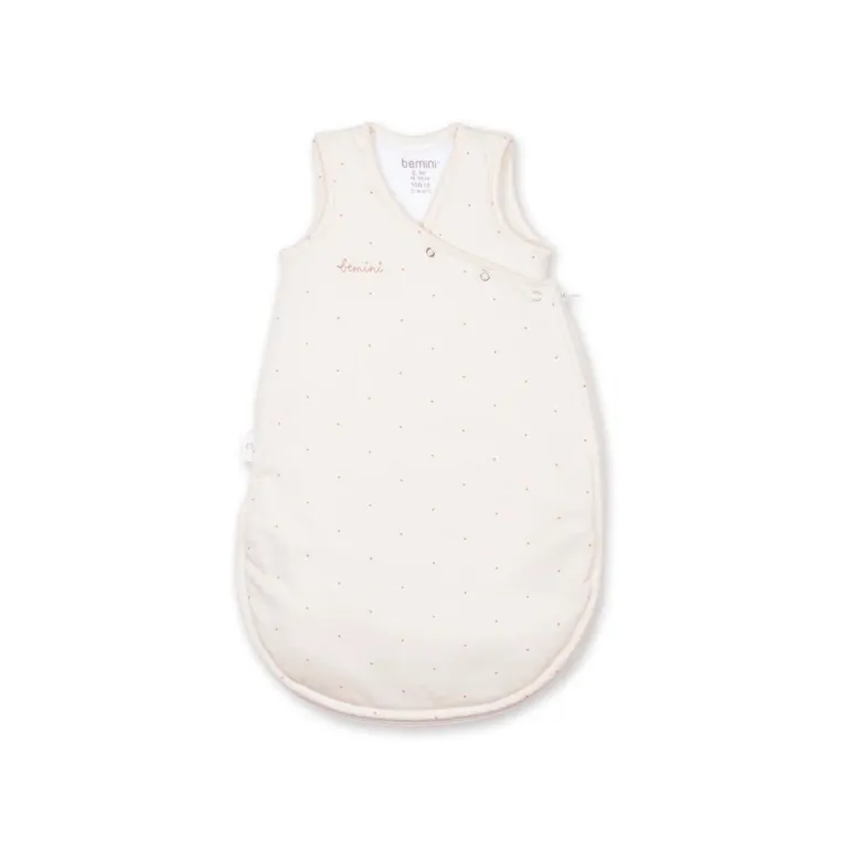 Bemini Saco de Dormir 0-1m (tog 1.5) - Small dot print ecru