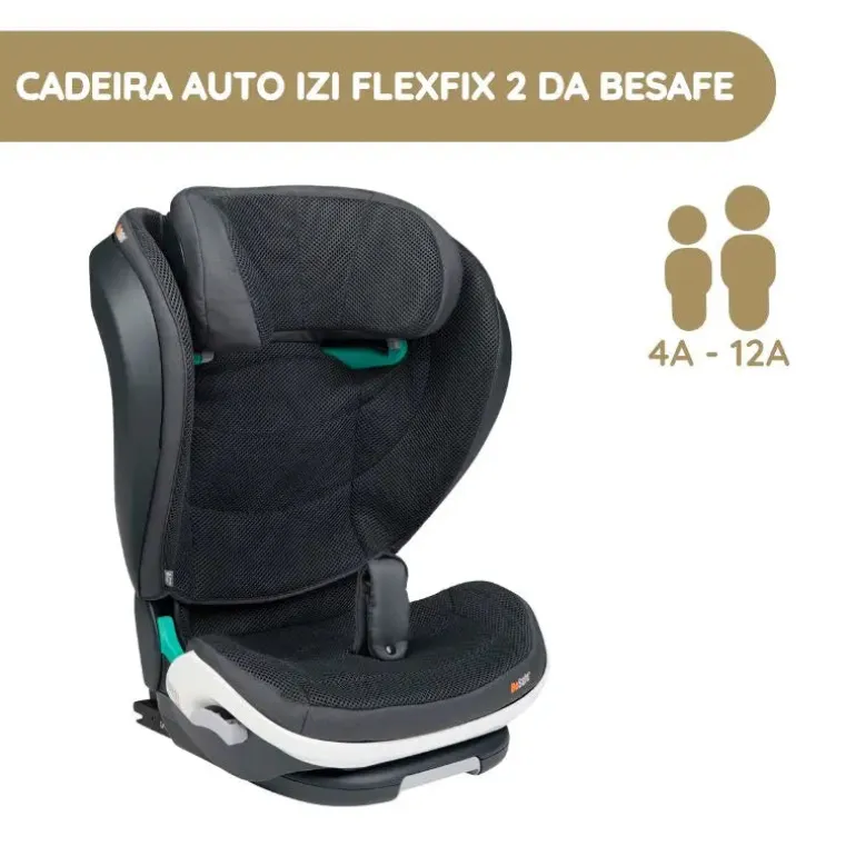 Besafe Cadeira Auto Flex FIX 2 i-Size - Anthracite Mesh