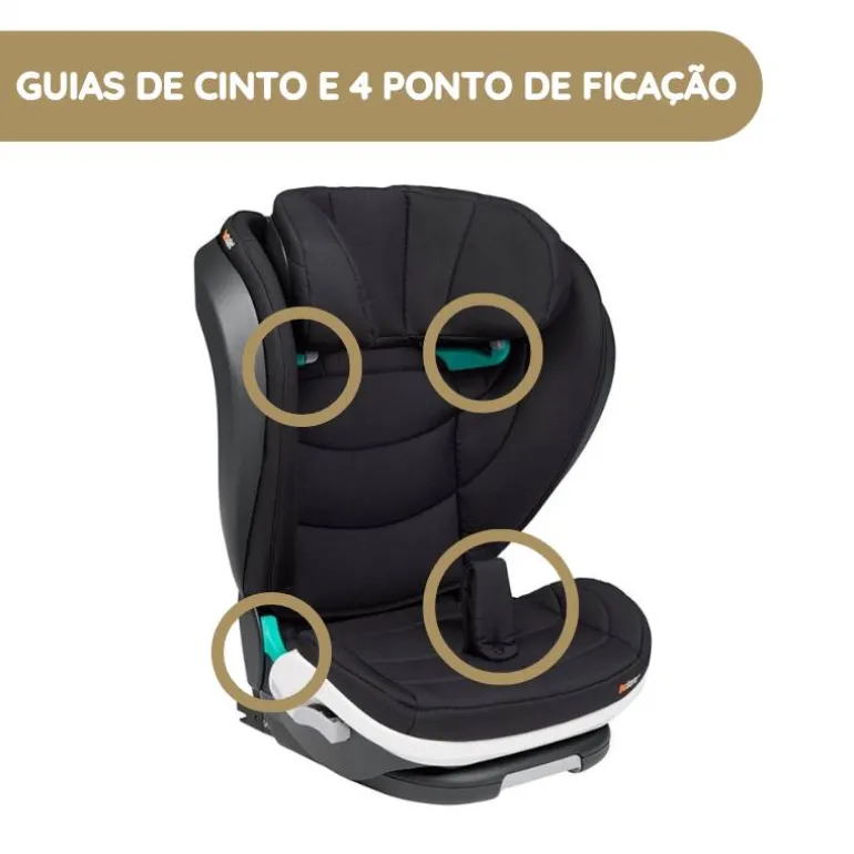 Besafe Cadeira Auto Flex FIX 2 i-Size - Black Soft Breeze