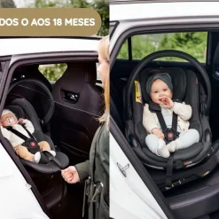 BeSafe Cadeira Auto Go Beyond - Sea Green Mélange